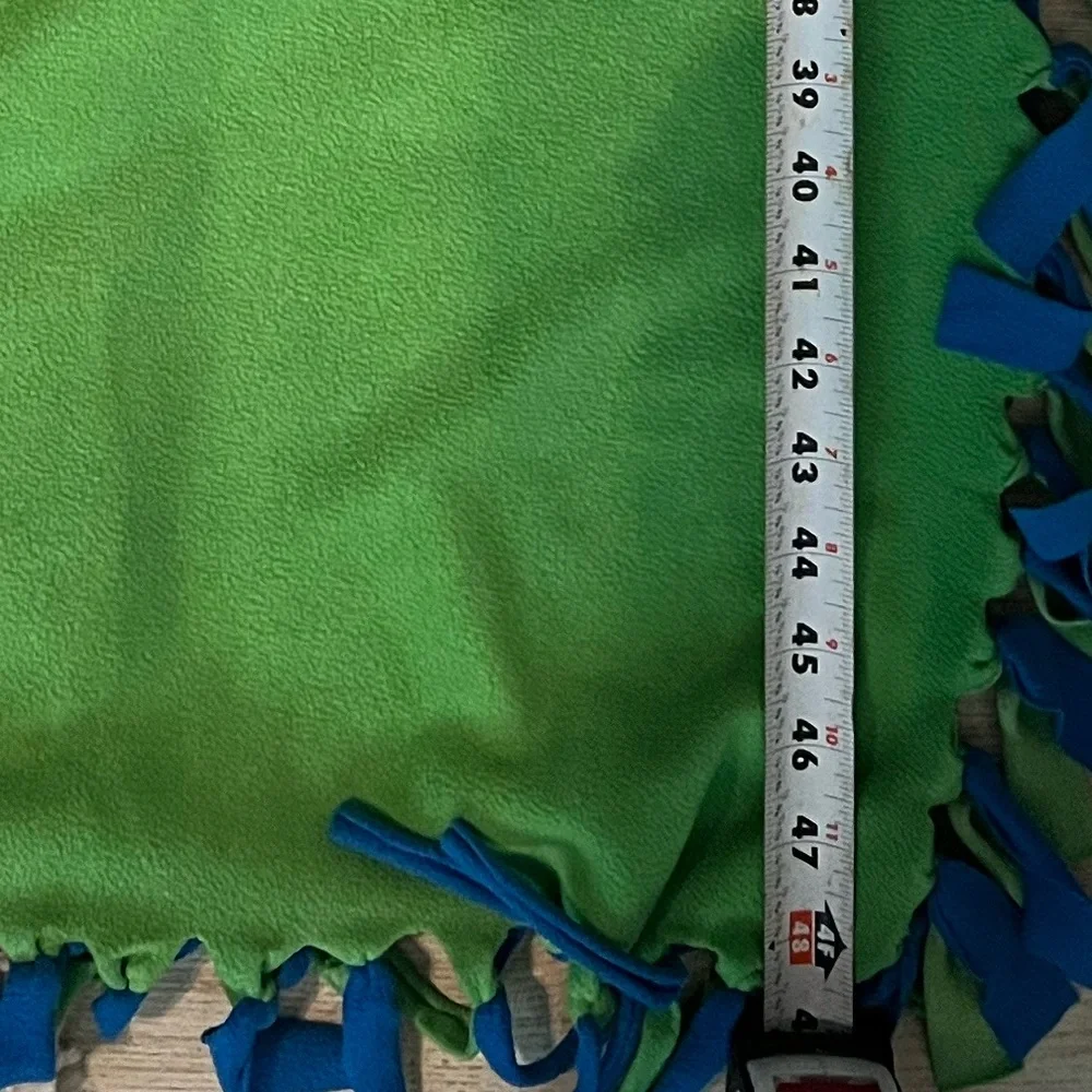 Paw Patrol Fleece Tie Blanket 48x35 Chase Marshall Rubble “Ruff Ruff Rescue” - Picture 4 of 5